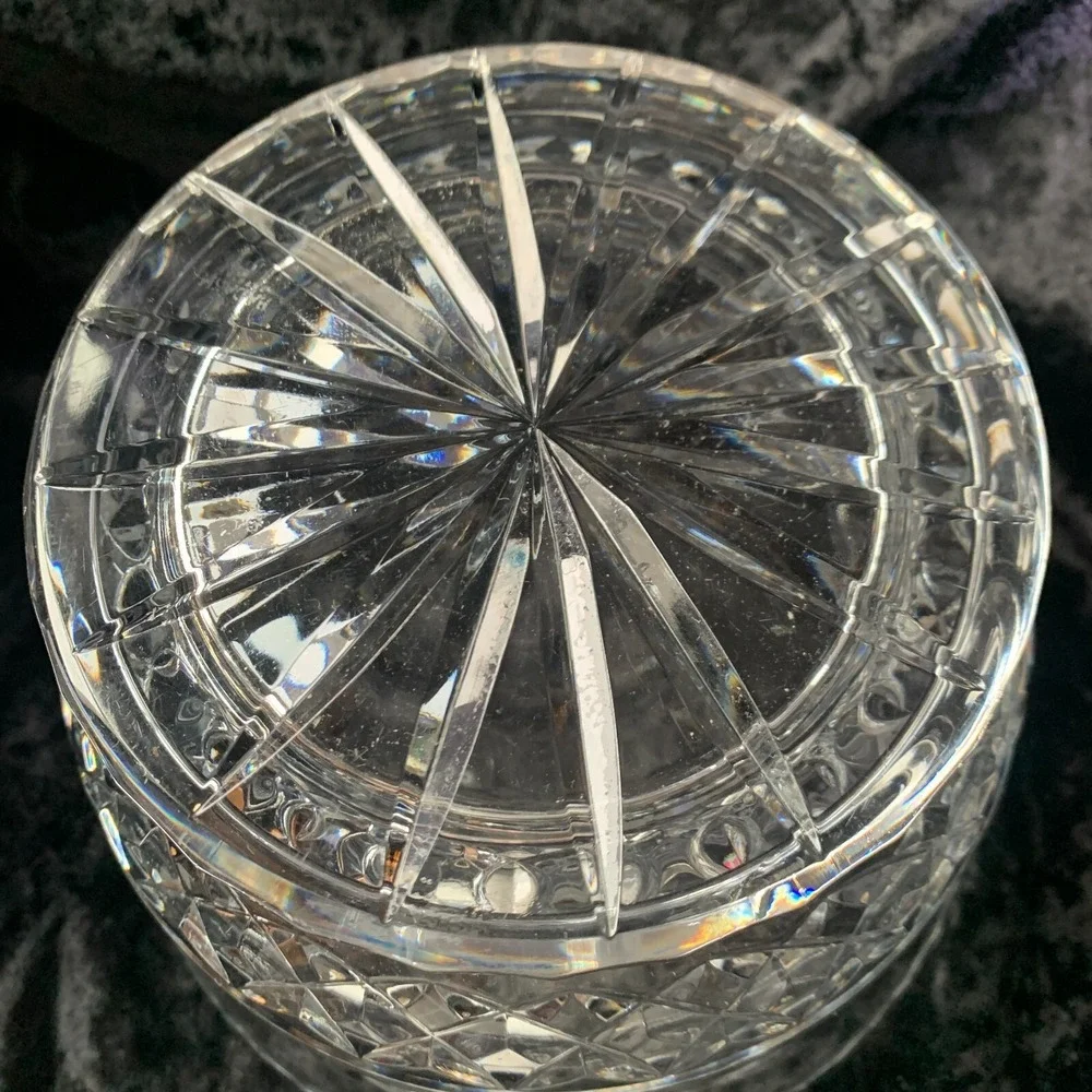 Badash Crystal Award Bowl Large Vase Signed Gleneagles Highland Fling. VIDEO